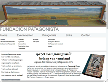 Tablet Screenshot of fundacionpatagonista.be